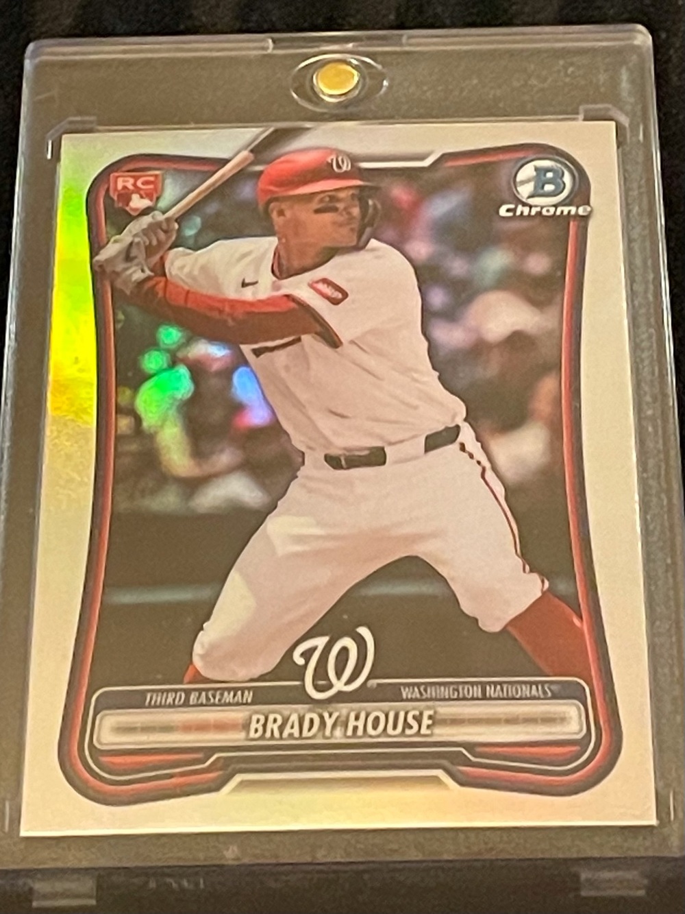 Brady House 2026 Bowman Baseball Red Logo Rookie CARD-Silver HOLO